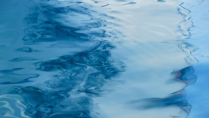 Abstract blue sea surface with pattern background
