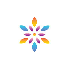 abstract colorfull logo design