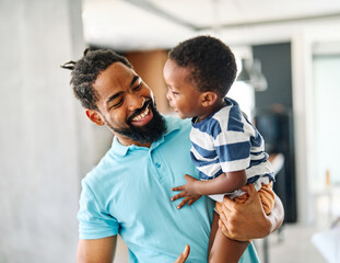 Fototapeta premium father child son fun family man boy happy together happiness smiling cheerful togetherness day bonding parent love playing young joy