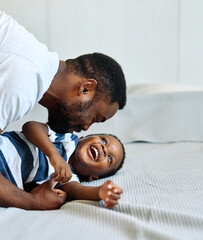 father child son fun family man boy happy together happiness smiling cheerful togetherness day bonding parent love playing young joy - obrazy, fototapety, plakaty