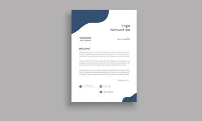 Corporate Letter Head Template Design