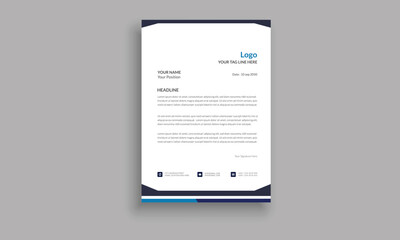 Corporate Letter Head Template Design