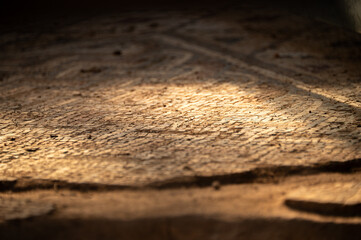 Ancient floor mosaic