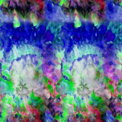 Seamless Shibori Print pattern and tie-dye textile Shibori allovers pattern design