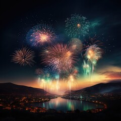 Spectacular Fireworks Display