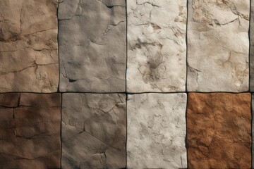 Natural stone Gray grunge banner. Abstract stone background.
