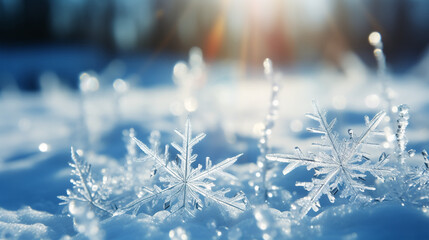 close up macro shots of snow and detailed snowflakes wallpapers winter widescreen backdrop