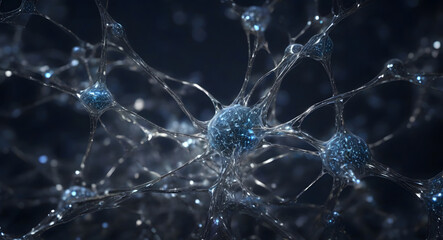 Neurons cells concept - obrazy, fototapety, plakaty
