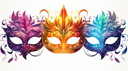 Fototapeta na wymiar mask, carnival, masquerade, venetian, venice, party, costume, theater, celebration, mystery, gold, 