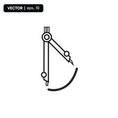 calipers icon, atant tilis icon. with a white background. vector eps 10