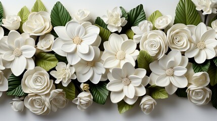 Beautiful Jasmine Flowers Set, HD, Background Wallpaper, Desktop Wallpaper