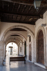 Fototapeta na wymiar Cittaducale, historic town in Rieti province, Italy