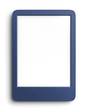 Blue eBook Reader Mockup