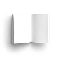 Fototapeta premium Paperback Book Open