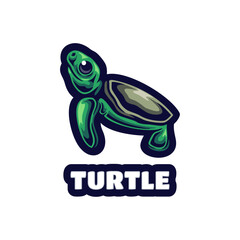 Turtle Mascot Logo Design