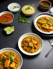 thai food chicken curry