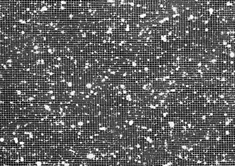 Christmas snow dot paper design on a black background
