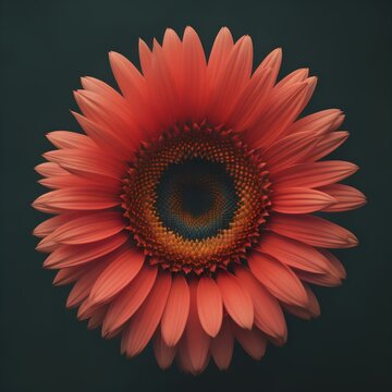 girasole rosso