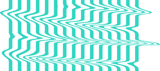  Green wavy lines pattern background