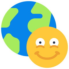 Global Happiness Icon