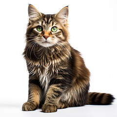 Obraz premium Photo of a cute cat