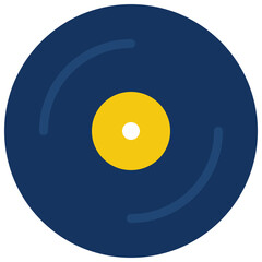 Music Record Disc Icon