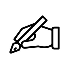 Writing and Drawing Icon vector design