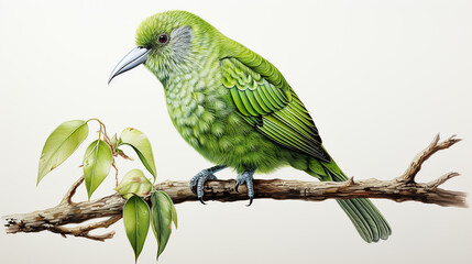 3d rendered photo of bird made with generative AI - Powered by Adobe