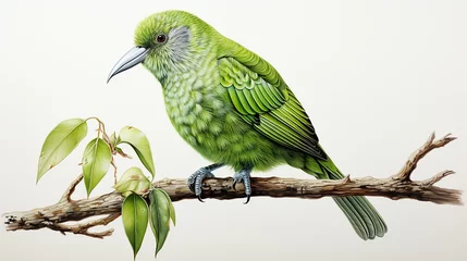 Tuinposter 3d rendered photo of bird made with generative AI © Xaprushu