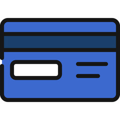 Debit Card Back Icon