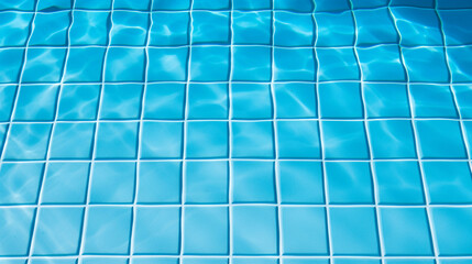 Serenity Defined: Close-Up of a Structured, Monochrome Tile in a Swimming Pool's Peaceful Ambiance