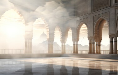 arabic mosque of ramadan
