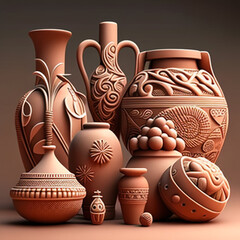 Earthy Elegance: Handcrafted Terracotta Artistry for Timeless Decor