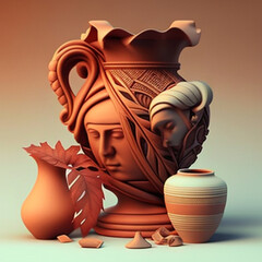Cultural Canvas: Terracotta Art Reflecting Tradition and Creativity