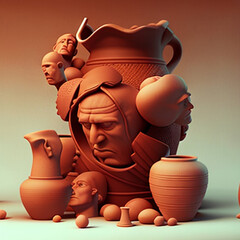 Ceramic Symphony: Terracotta Art Harmonizing Form and Function