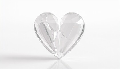 Kryształowe serce pęka, zawód miłosny, żal, 