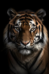 portrait of a tiger