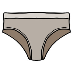 Girl swimsuit bikini underwear icon 