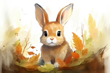 Mammal cute animal background rabbit bunny