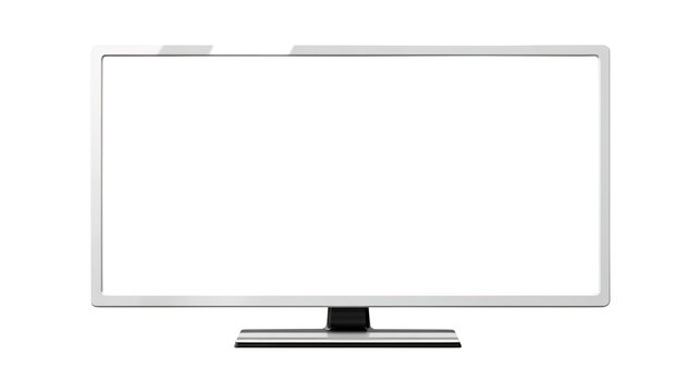 lcd tv monitor isolated on transparent background Remove png, Clipping Path, pen tool