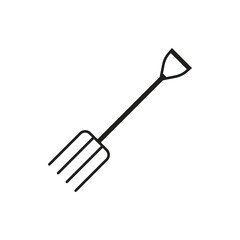 pitchfork icon vector