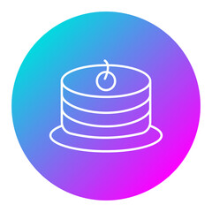 Sponge Cake Icon