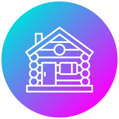 Wooden House Icon