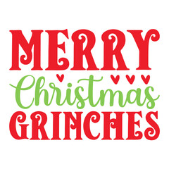 Merry Christmas Grinches SVG