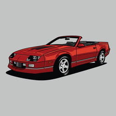 IROC-Z Convertible Red