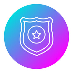 Police Shield Icon