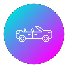 Convertible Car Icon