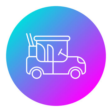 recommend clip art: Golf Cart Icon
