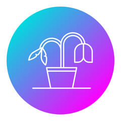 Fototapeta premium Withered Icon