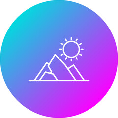 Mountains Icon